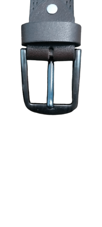 Executive Genuine Leather Dress Belt for Men – Deep Chocolate Brown | Professional Formal & Business Wear